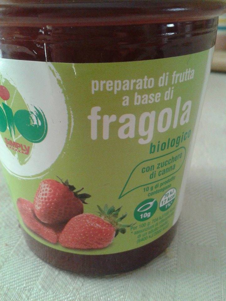 marmellata bio fragole simply
