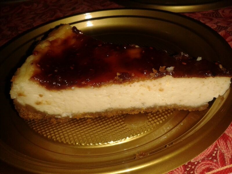 Cheesecake in forno — ricetta fatta in casa