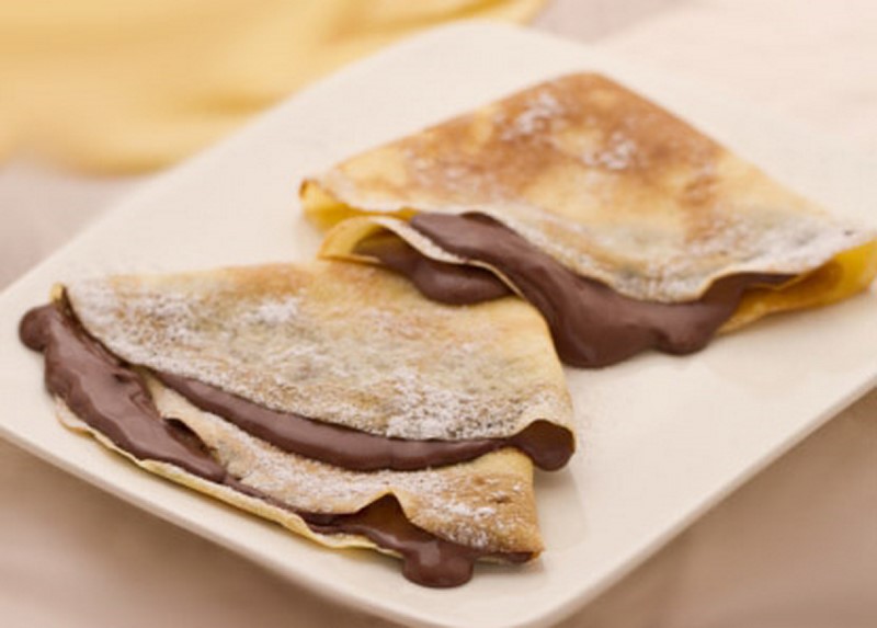 Crepes alla nutella