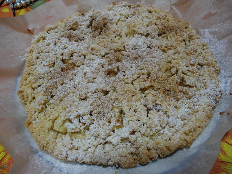 Crostata sbriciolata con le mele — ricetta fatta in casa