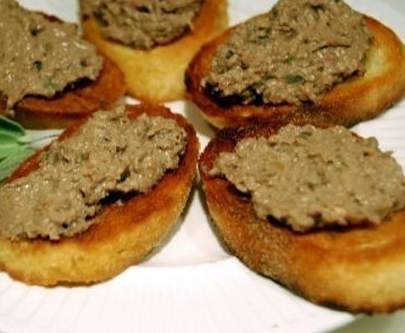 Bruschette di melanzane — ricetta fatta in casa