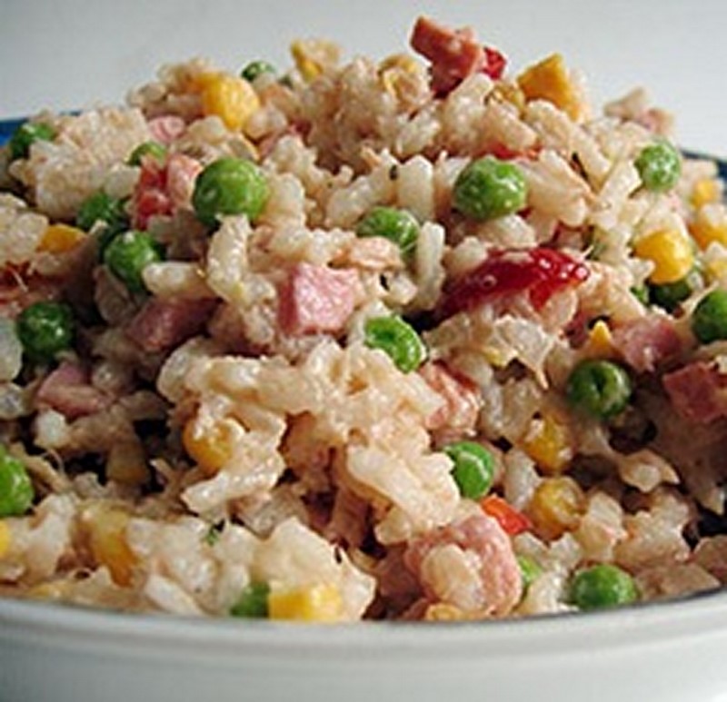 Insalata di Riso senza sottaceti — ricetta fatta in casa