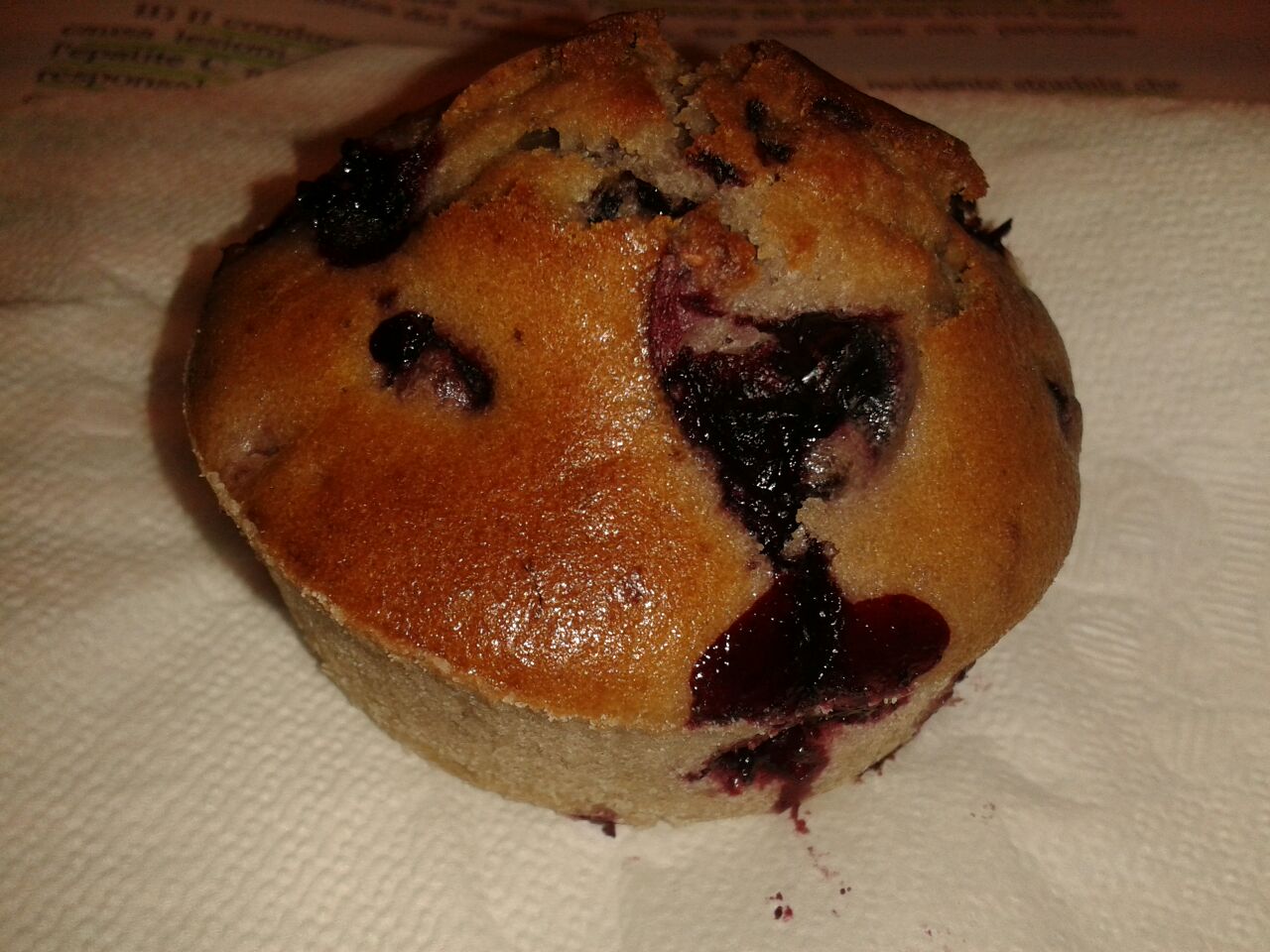 Muffin ai frutti di bosco