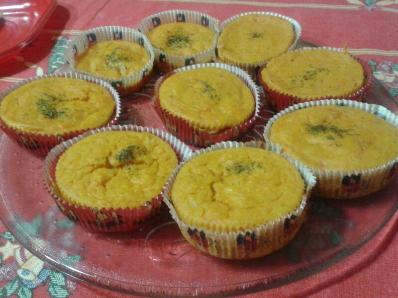 Muffin salato di zucca — ricetta fatta in casa