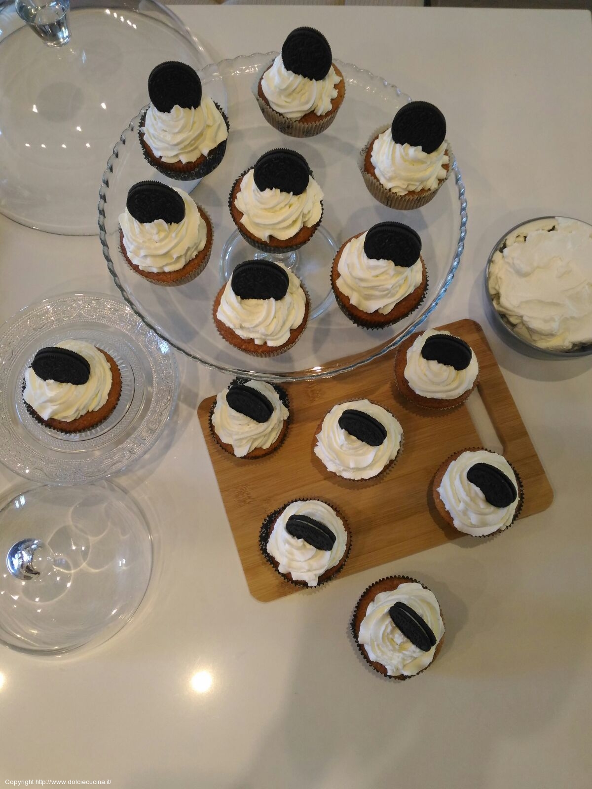 Oreo Cupcakes — ricetta fatta in casa