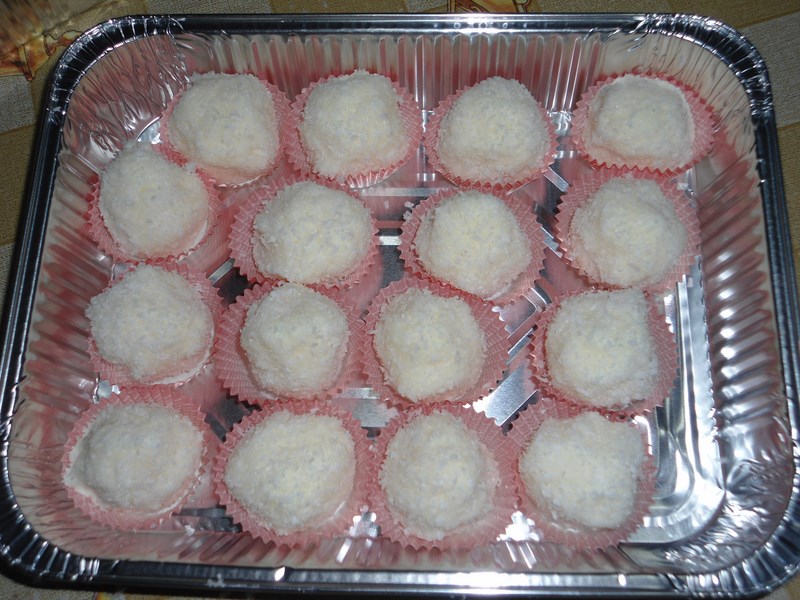 Palline al cocco — ricetta fatta in casa