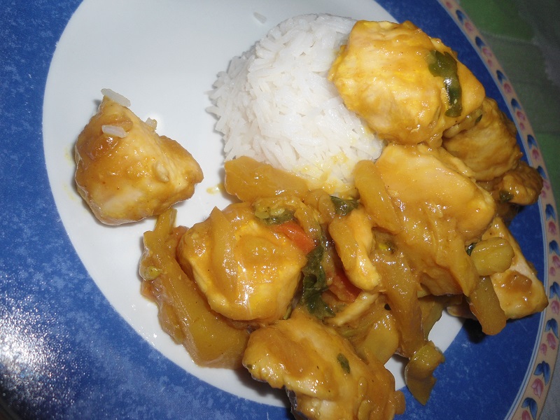 Pollo Thailandese personalizzato con Riso Basmati e Verdure — ricetta fatta in casa