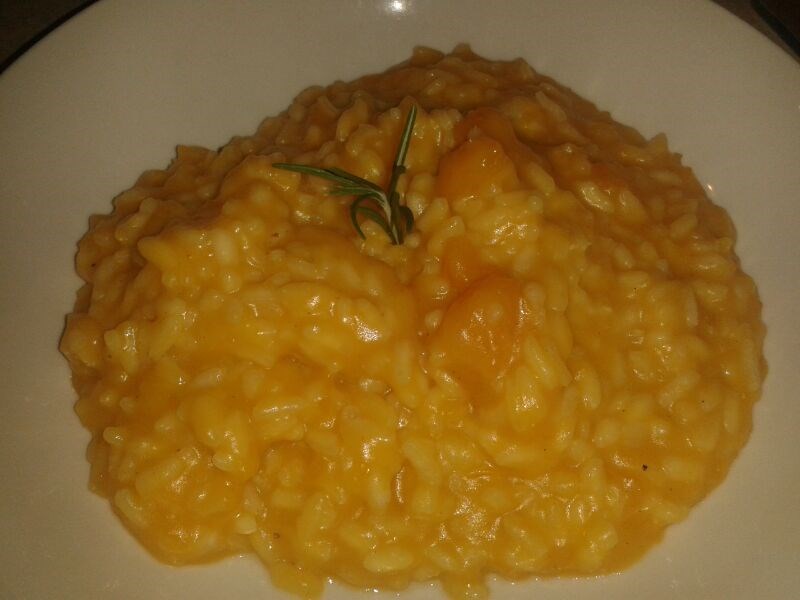 Risotto con la zucca — ricetta fatta in casa