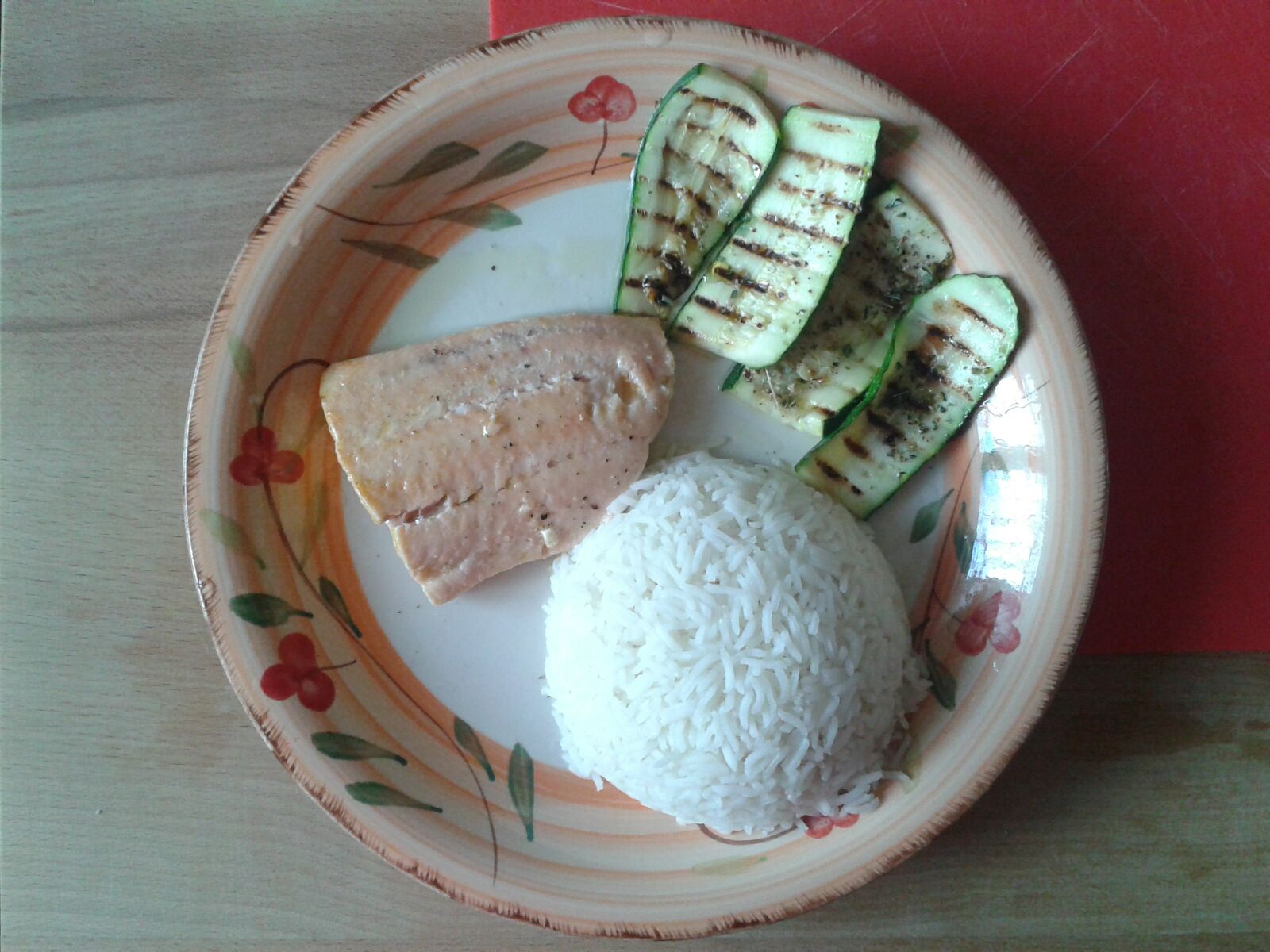 Salmone, Riso Basmati e Zucchine — ricetta fatta in casa