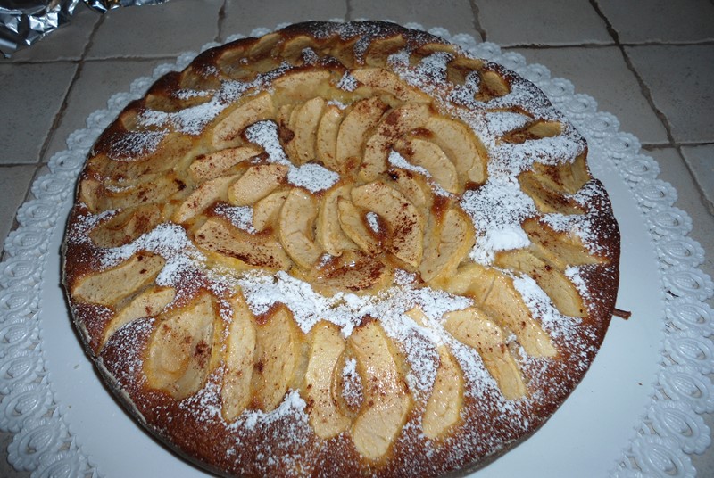 Torta di mele e cannela — ricetta fatta in casa