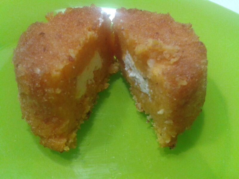 Tortino di zucca con cuore morbido