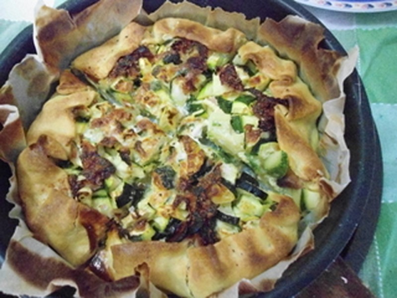 Tortino di zucchine — ricetta fatta in casa
