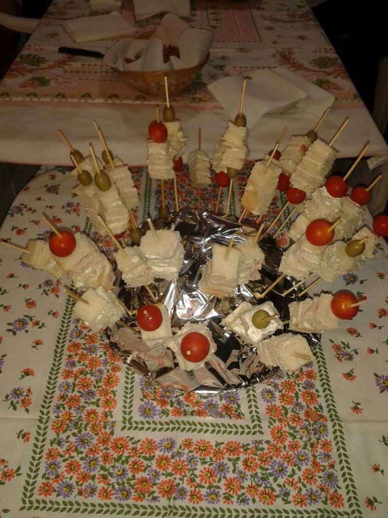 Tramezzini impilati — ricetta fatta in casa
