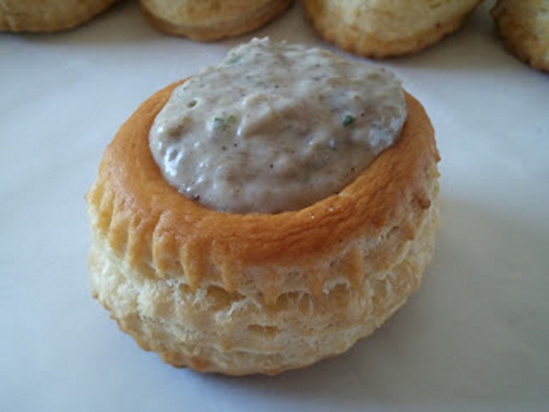 Vol au vent ai funghi — ricetta fatta in casa